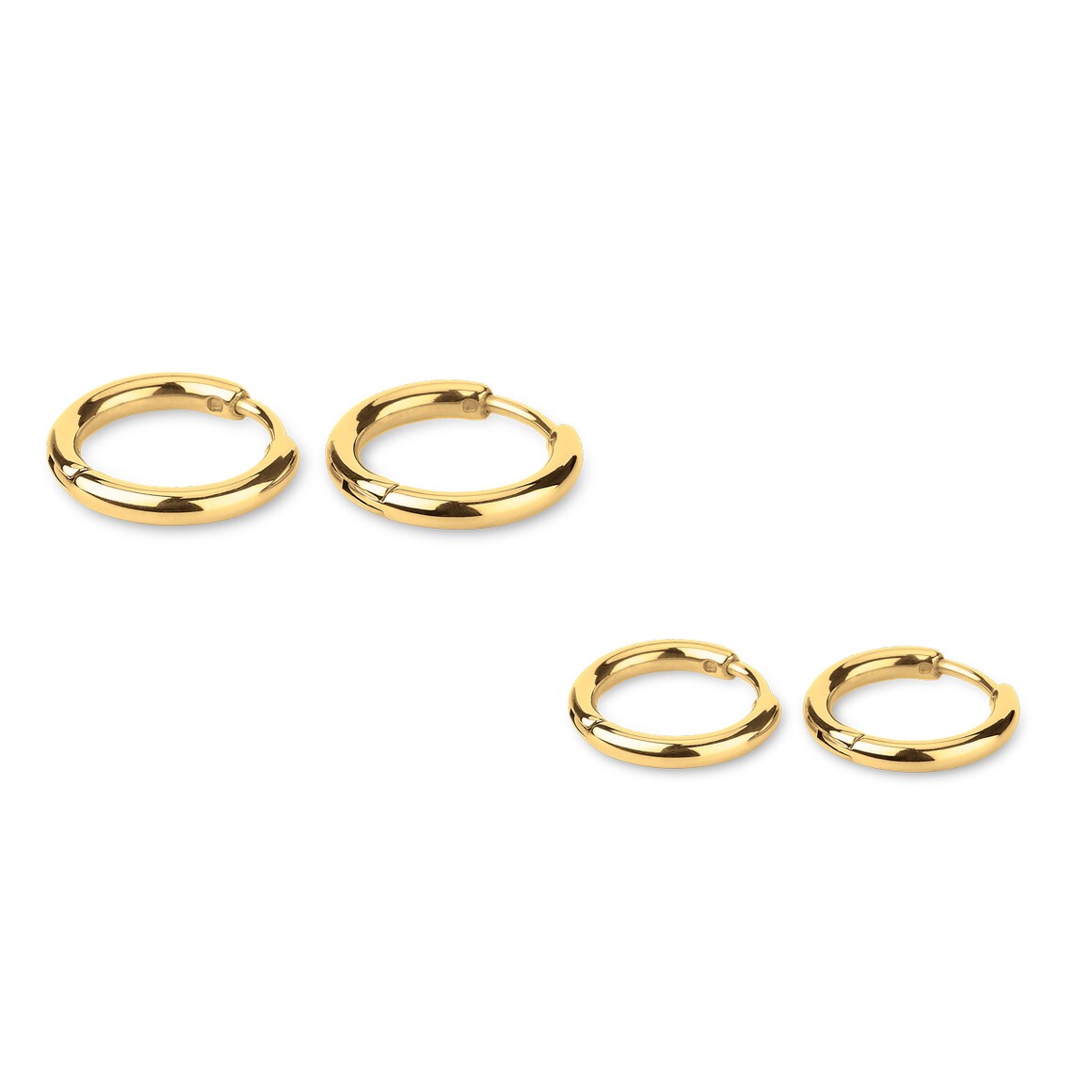 Kpten & Son Jewellery Set Hoop Gold